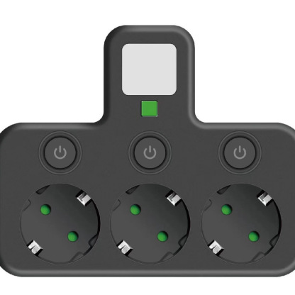 Többfunkciós, függetlenül vezérelhető többportos elosztó