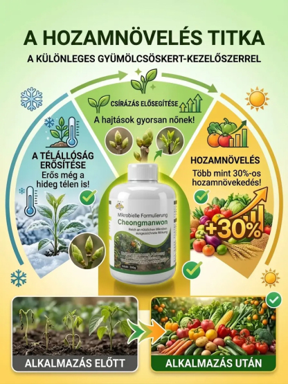 Gyümölcsfák kerttisztító speciális lombtisztító szer