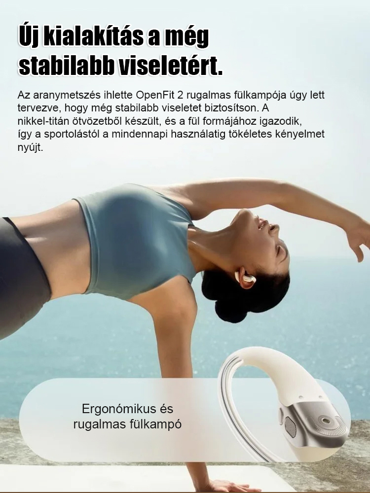 2025 Berlini Hang Vezeték nélküli Fülre Akasztható Bluetooth Fülhallgató