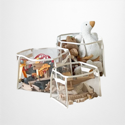 Átlátszó tárolókosár