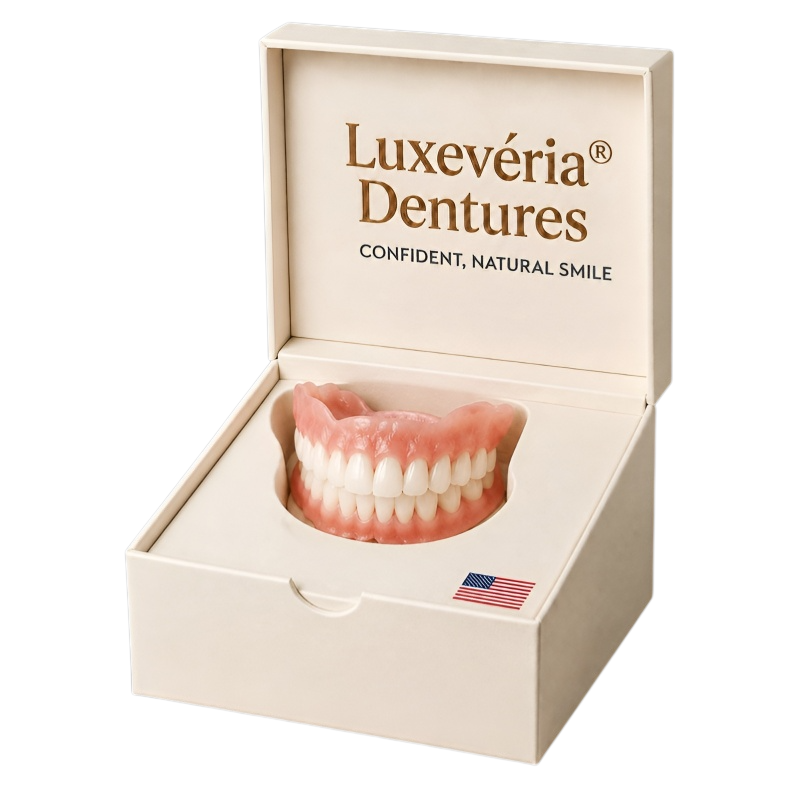 [Stays Secure All Day] Professionally Customized Dentures🦷 Get a charming smile in 1 second – no need to endure the pain of dental visits or spend a fortune!