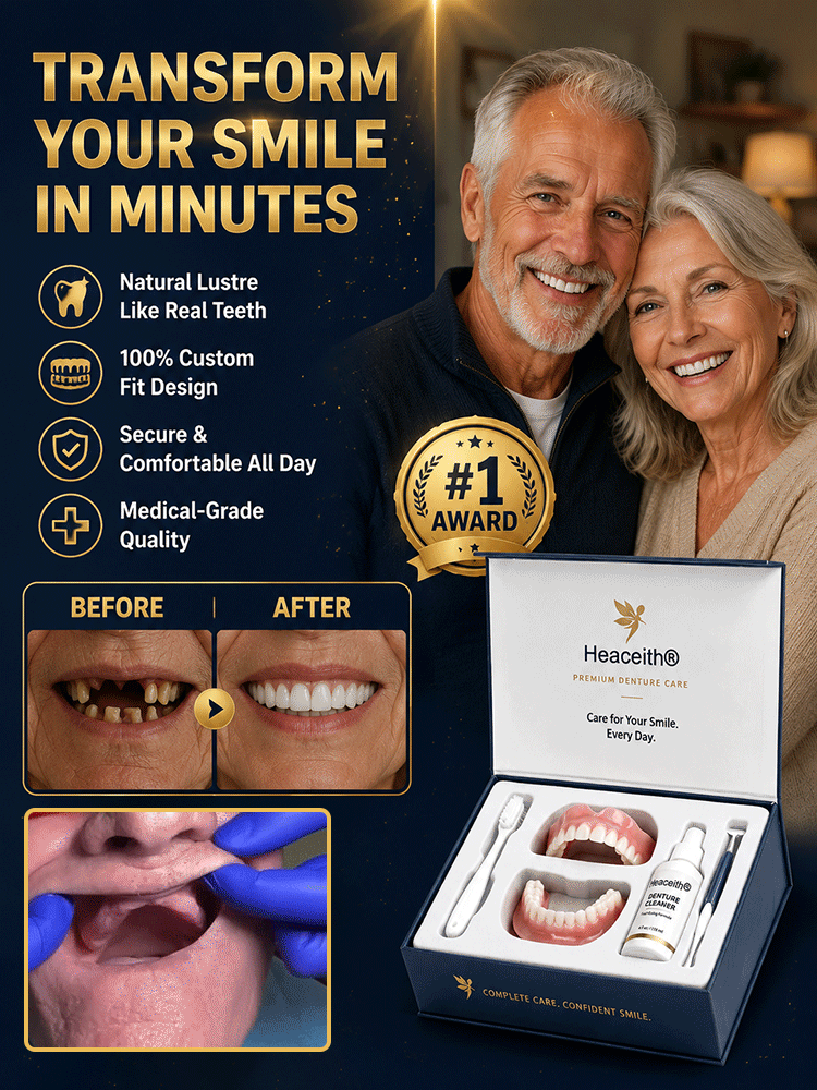 High-end custom full mouth care denture set🦷98.9% positive reviews, 99% repurchase rate!