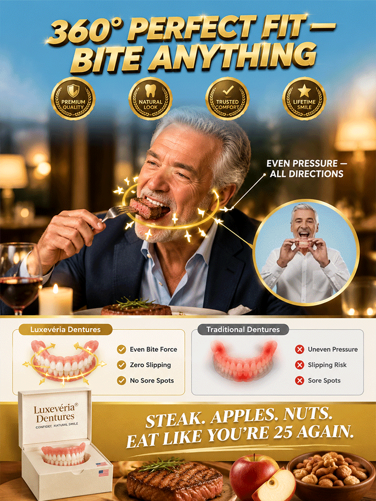 [Stays Secure All Day] Professionally Customized Dentures🦷 Get a charming smile in 1 second – no need to endure the pain of dental visits or spend a fortune!