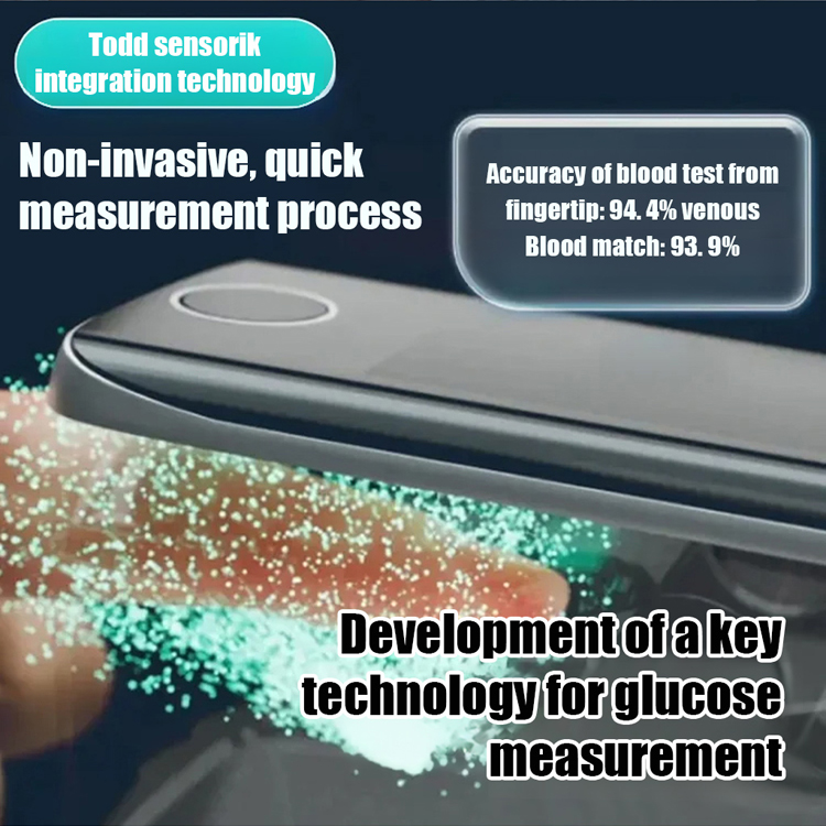 Medisana Pulse Oximeter - LK89💉 No injection required, blood sugar and blood pressure can be measured in 3-5 seconds!