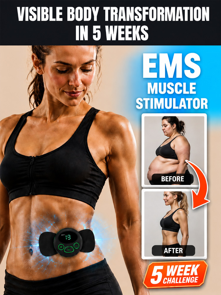 EMS Microcurrent Smart Mini Massage Patch😩 Stop suffering and meet your new personal masseur! ✨