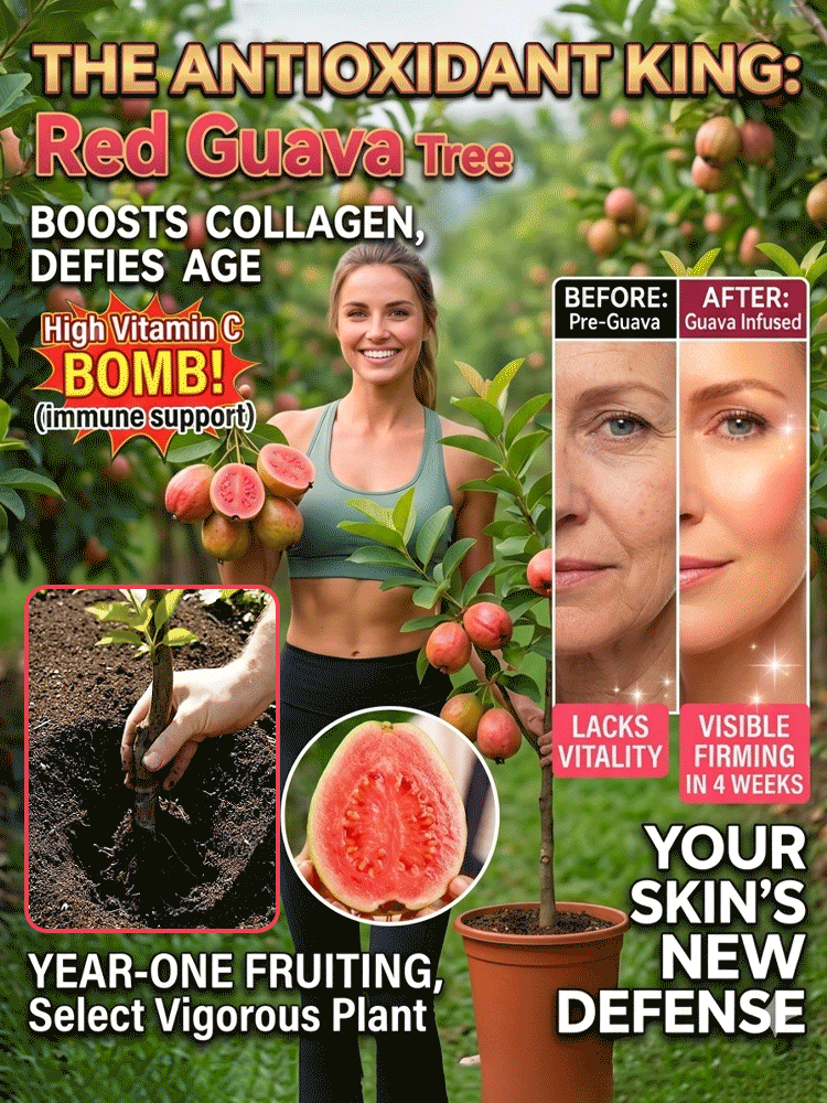 [King of Antioxidants] Guava Saplings (Superfood)💥Grow Your Own “Vitamin C Bombs
