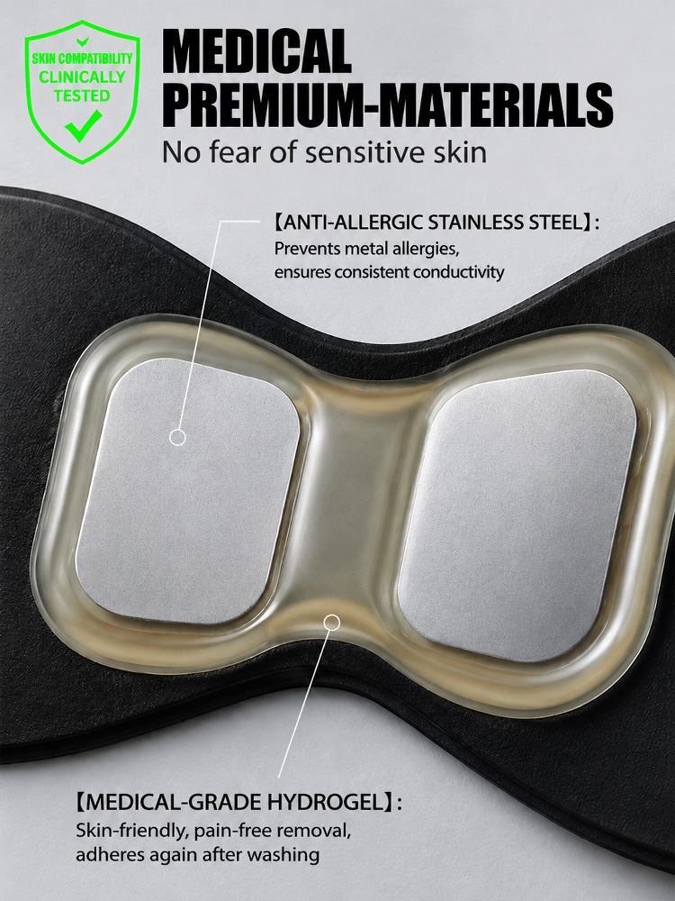 EMS Microcurrent Smart Mini Massage Patch😩 Stop suffering and meet your new personal masseur! ✨
