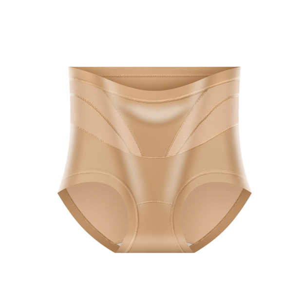 Hot Peach Hip High-Waist Shaping Panties