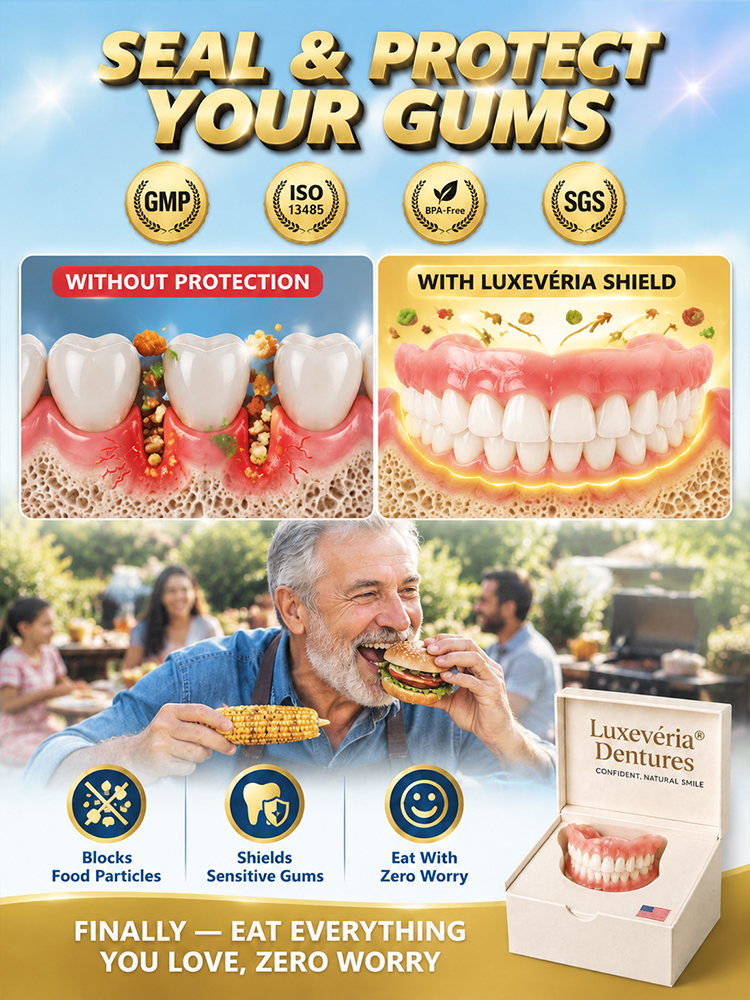 [Stays Secure All Day] Professionally Customized Dentures🦷 Get a charming smile in 1 second – no need to endure the pain of dental visits or spend a fortune!