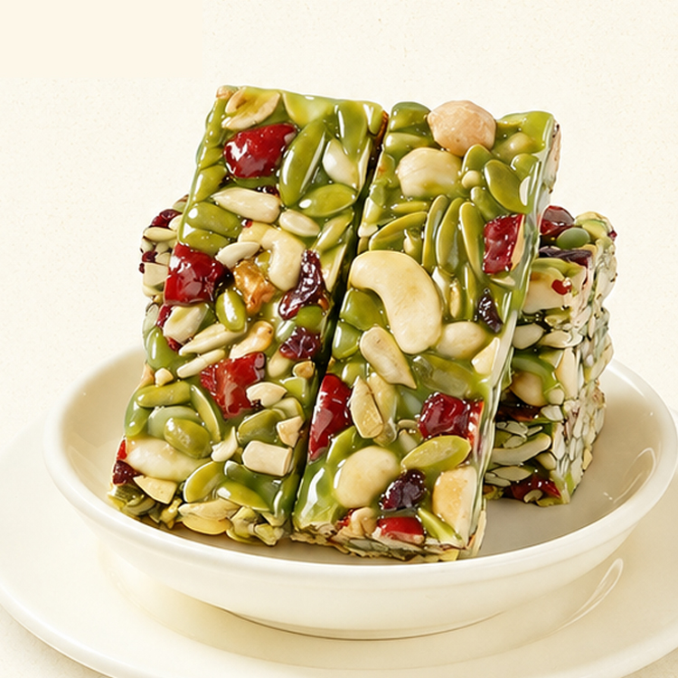 8-in-1 Mixed Nut Energy Bar🤯 It’s not just an ordinary snack; it’s daily nourishment packed with 9 premium nuts and dried fruits.