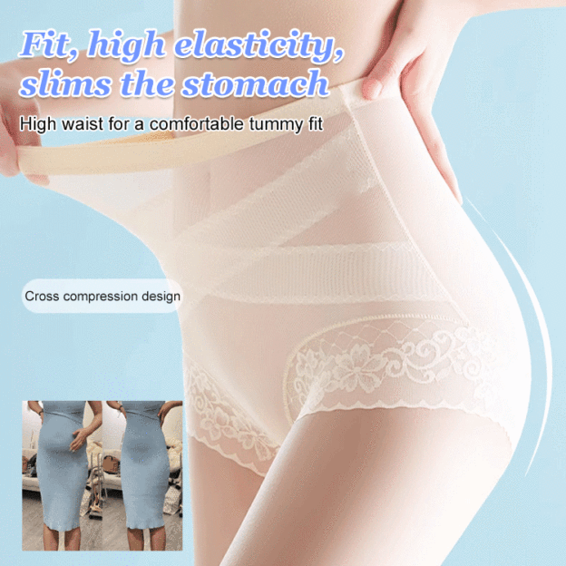 SL-X cicada wing bandage pressure 7A antibacterial underwear👉Tired of shapewear that rolls down and squeezes you in all the wrong places? 🙅‍♀️ Say hello to the viral Tummy Control Panty everyone is obsessing over! ✨