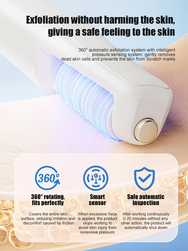Electric foot scrubber✔️ Removes dead skin and calluses✔️ Leaves your feet soft and smooth✔️ Easy to use, immediate results✔️ Extra rolling heads for gentle and deep exfoliation