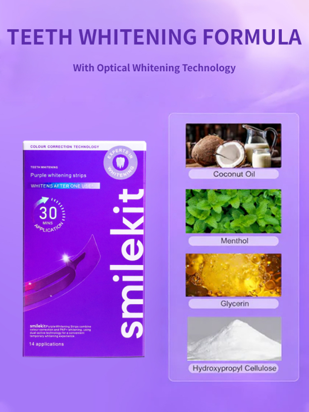 [Visible Results After One Use] No More Repeated Whitening Strips