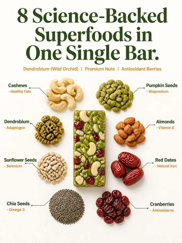8-in-1 Mixed Nut Energy Bar🤯 It’s not just an ordinary snack; it’s daily nourishment packed with 9 premium nuts and dried fruits.