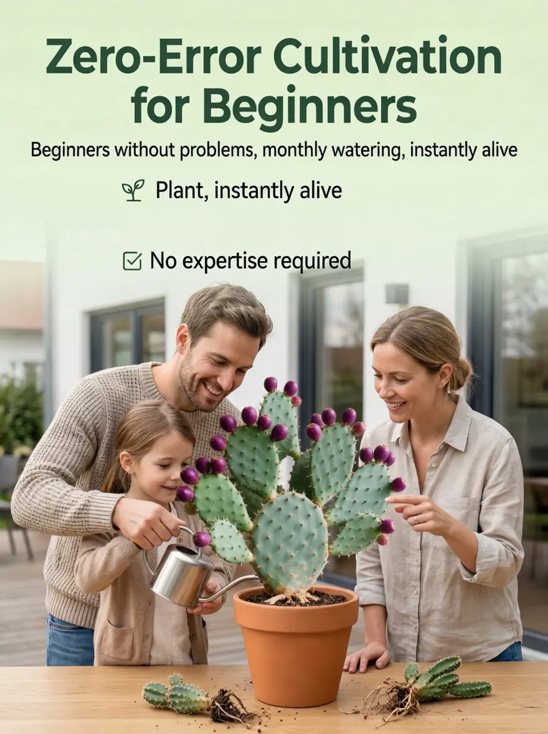 [Can survive 30 days without watering]  Edible cactus seedlings❤️FLAT BELLY IN 7 DAYS. STOP THE BLOAT.