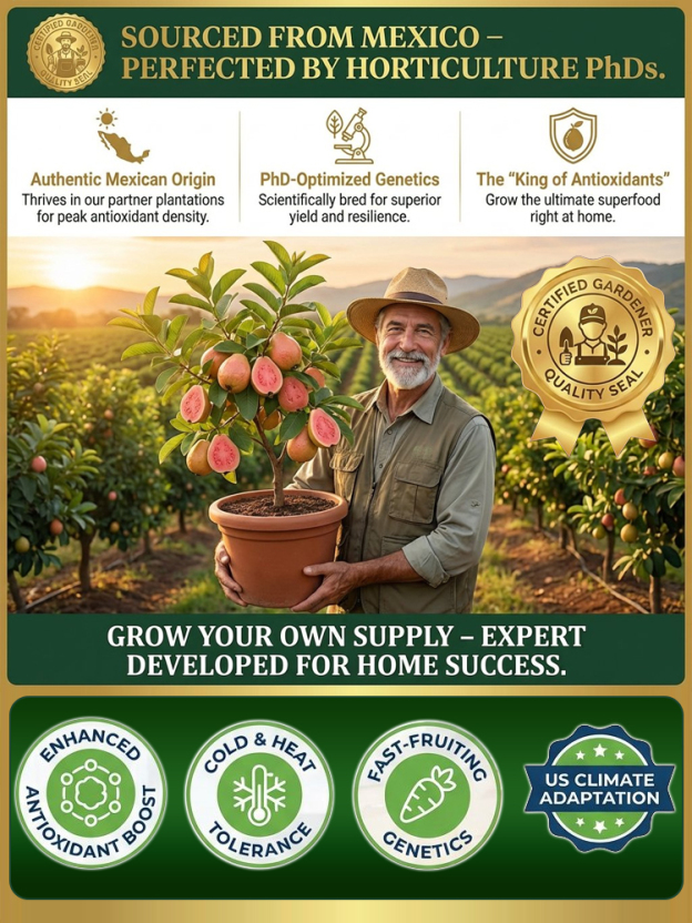 [King of Antioxidants] Guava Saplings (Superfood)💥Grow Your Own “Vitamin C Bombs