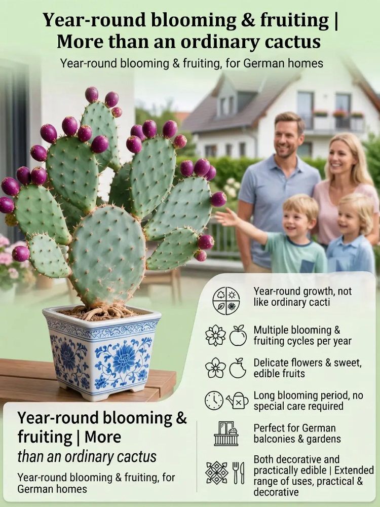 [Can survive 30 days without watering]  Edible cactus seedlings