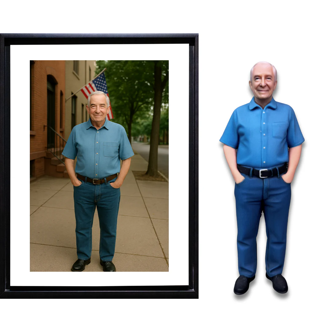 Miniature Memory | Personalized Mini 3D Portrait - 8cm