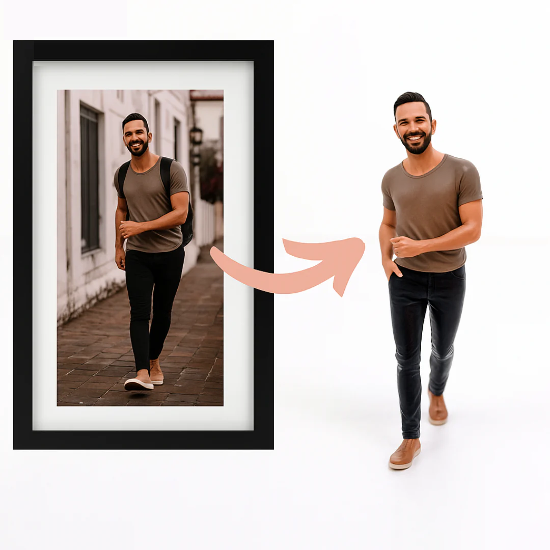 Miniature Memory | Personalized Mini 3D Portrait - 8cm