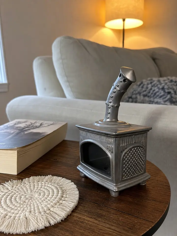 Ceramic Fireplace Incense Holder for Palo Santo & Sage styling idea 1