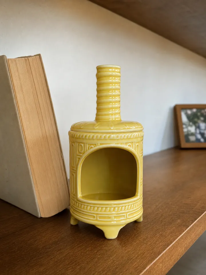 Ceramic Chimney Incense Burner for Palo Santo & Sage styling idea 1