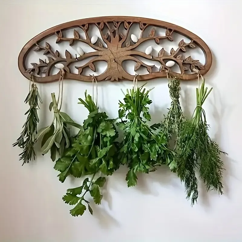 Tree of Life Herb Drying Rack - Holds 11 Bouquets
