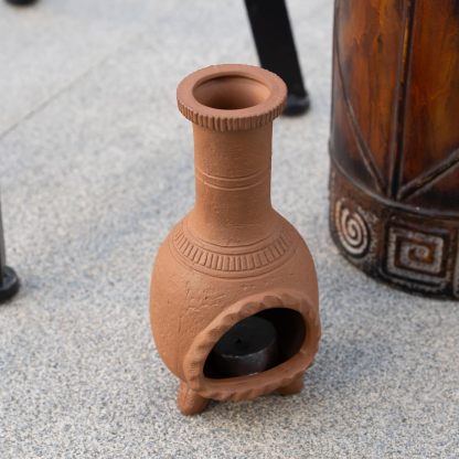 Handmade Terragotta Palo Santo Holder - for Incense Cones and Sage
