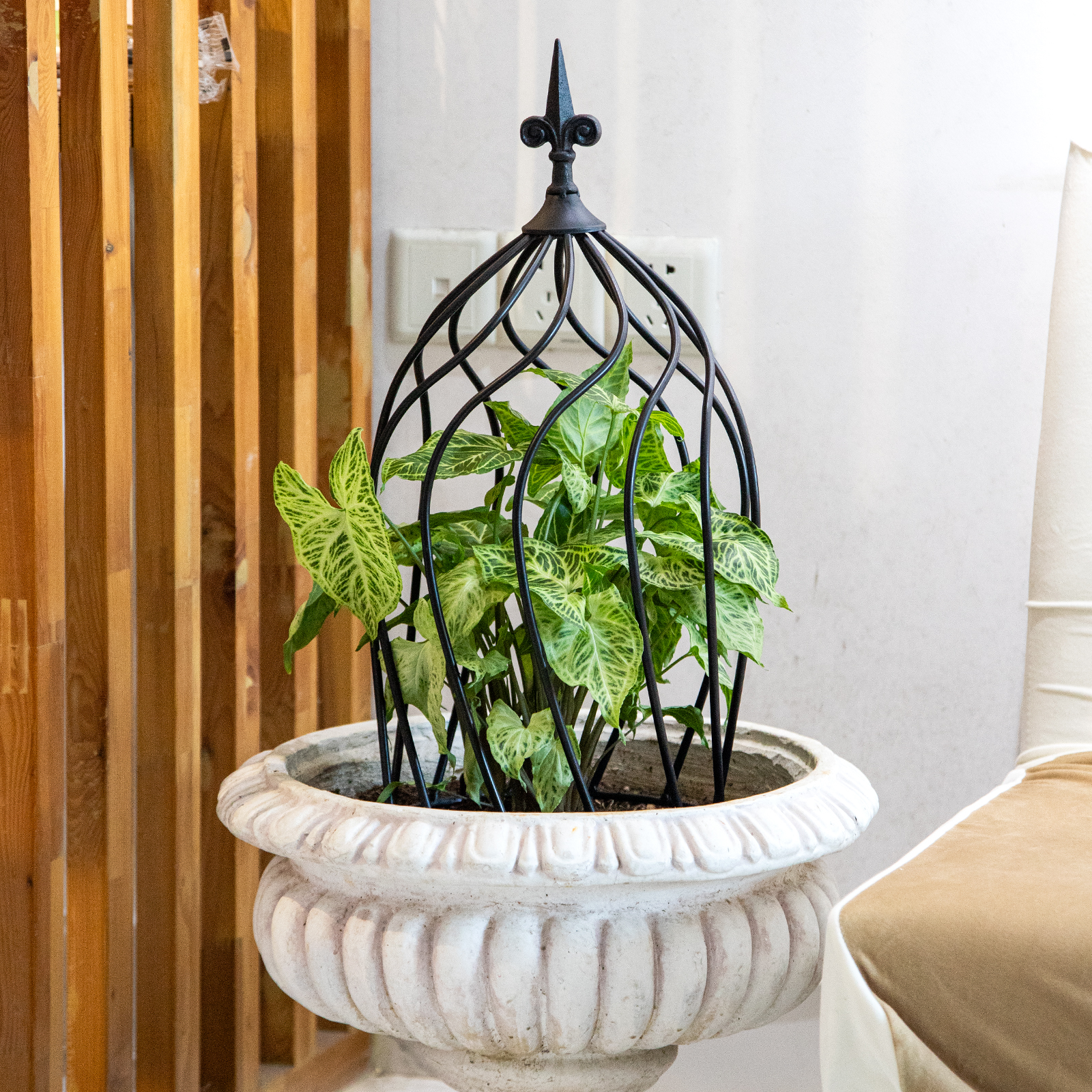 23in Metal Obelisk Trellis for Climbing Plants & Vines