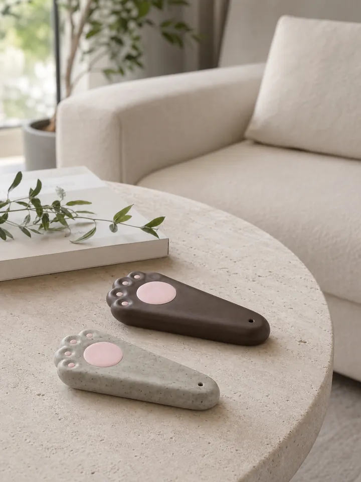Cat Paw Ceramic Stick Incense Holder styling idea 6
