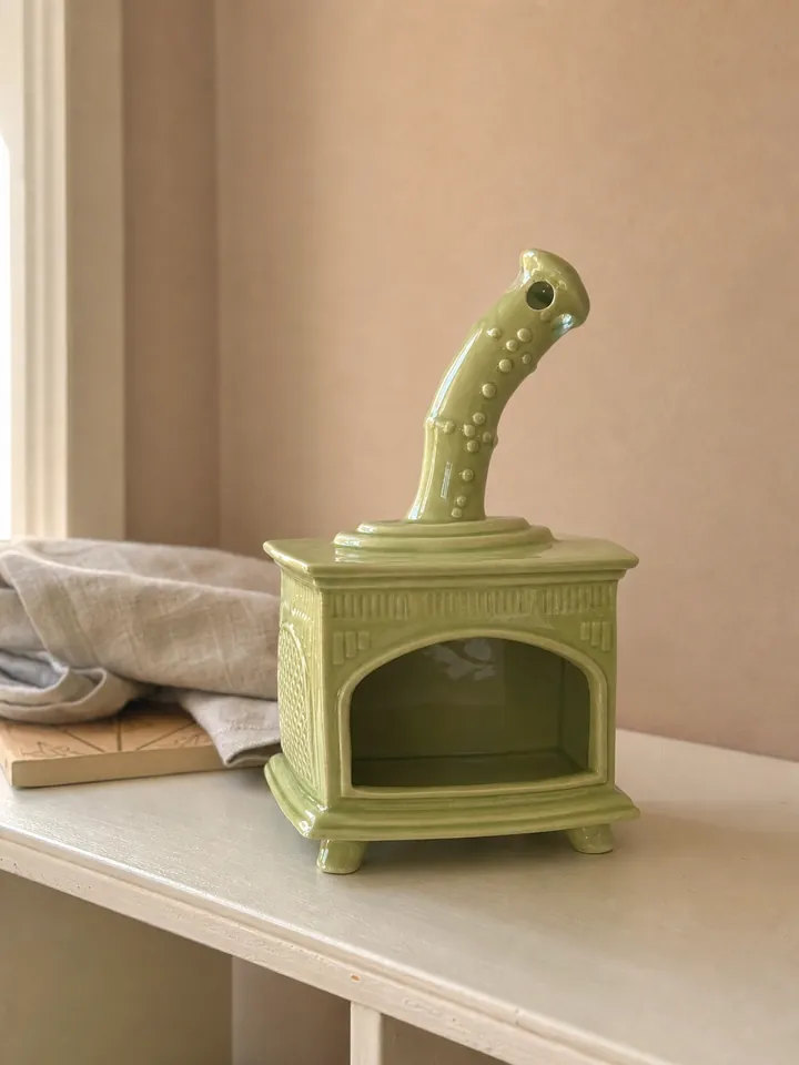Ceramic Fireplace Incense Holder for Palo Santo & Sage styling idea 6