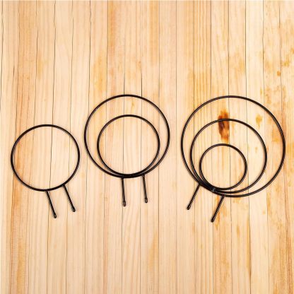 3-Size Round Plant Trellis Set for Climbing Plants-MOUGIGI