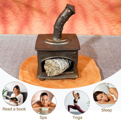 Fireplace Incense Holder for Palo Santo & Sage-MOUGIGI