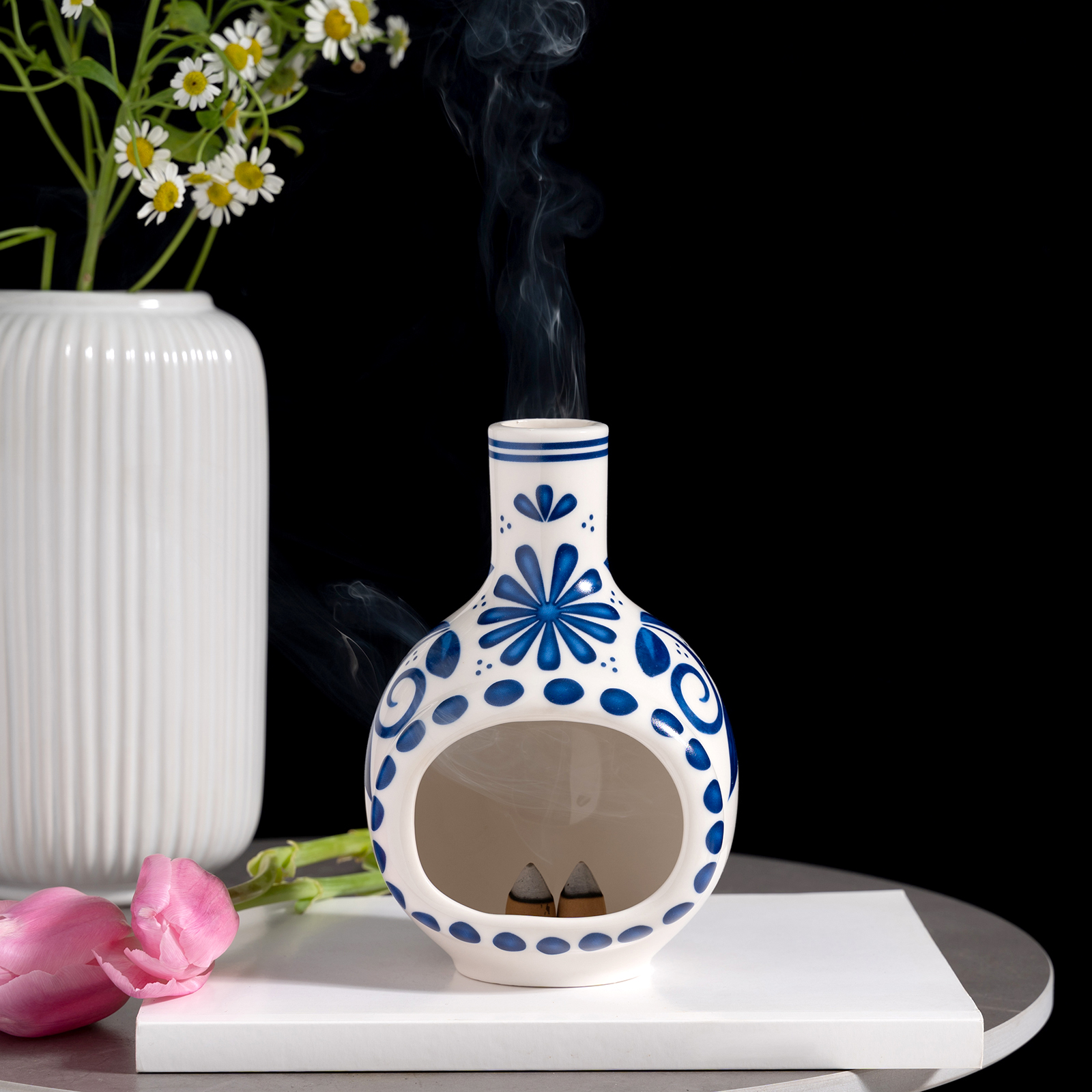 Jingdezhen Ceramic Palo Santo Holder – MOUGIGI