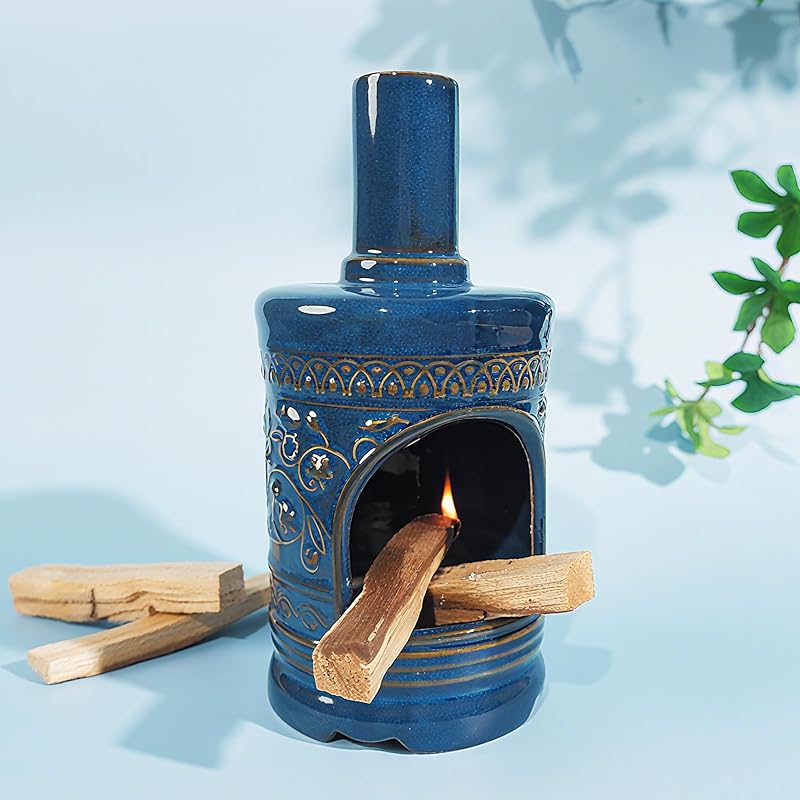Multicolor Incense Burner for Palo Santo & Sage-MOUGIGI