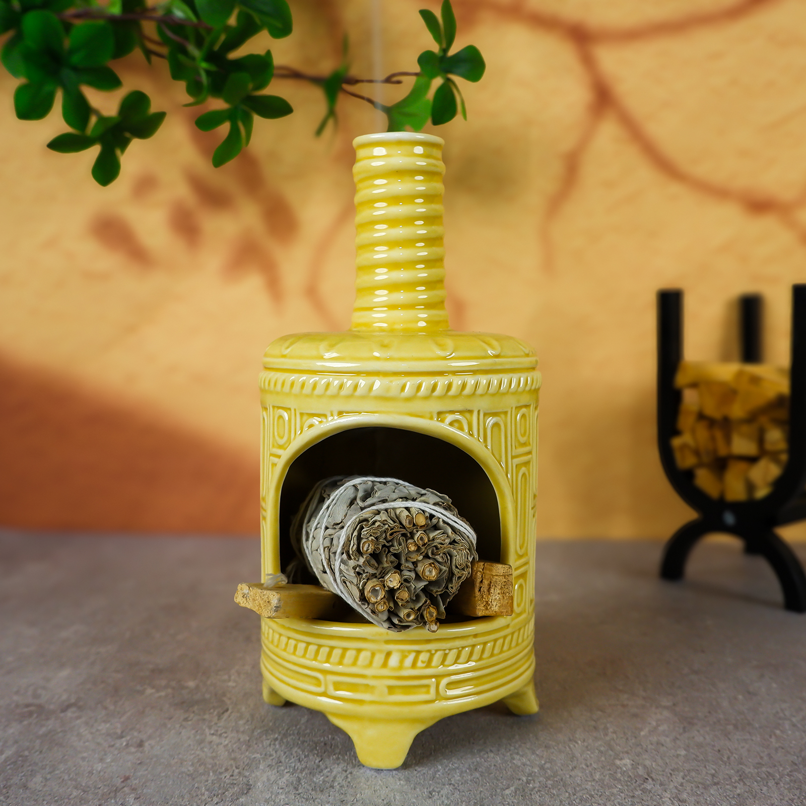 Multicolor Incense Burner for Palo Santo & Sage