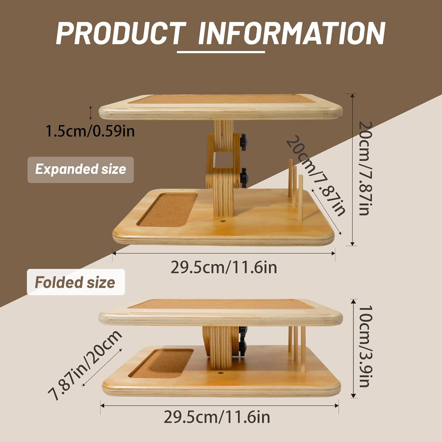 Adjustable Lap Desk for Sewing & Crafts - Portable Folding Table-MOUGIGI