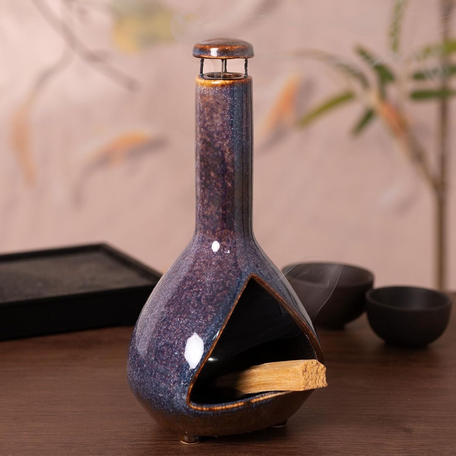 1200°C Ceramic Palo Santo Holder-MOUGIGI