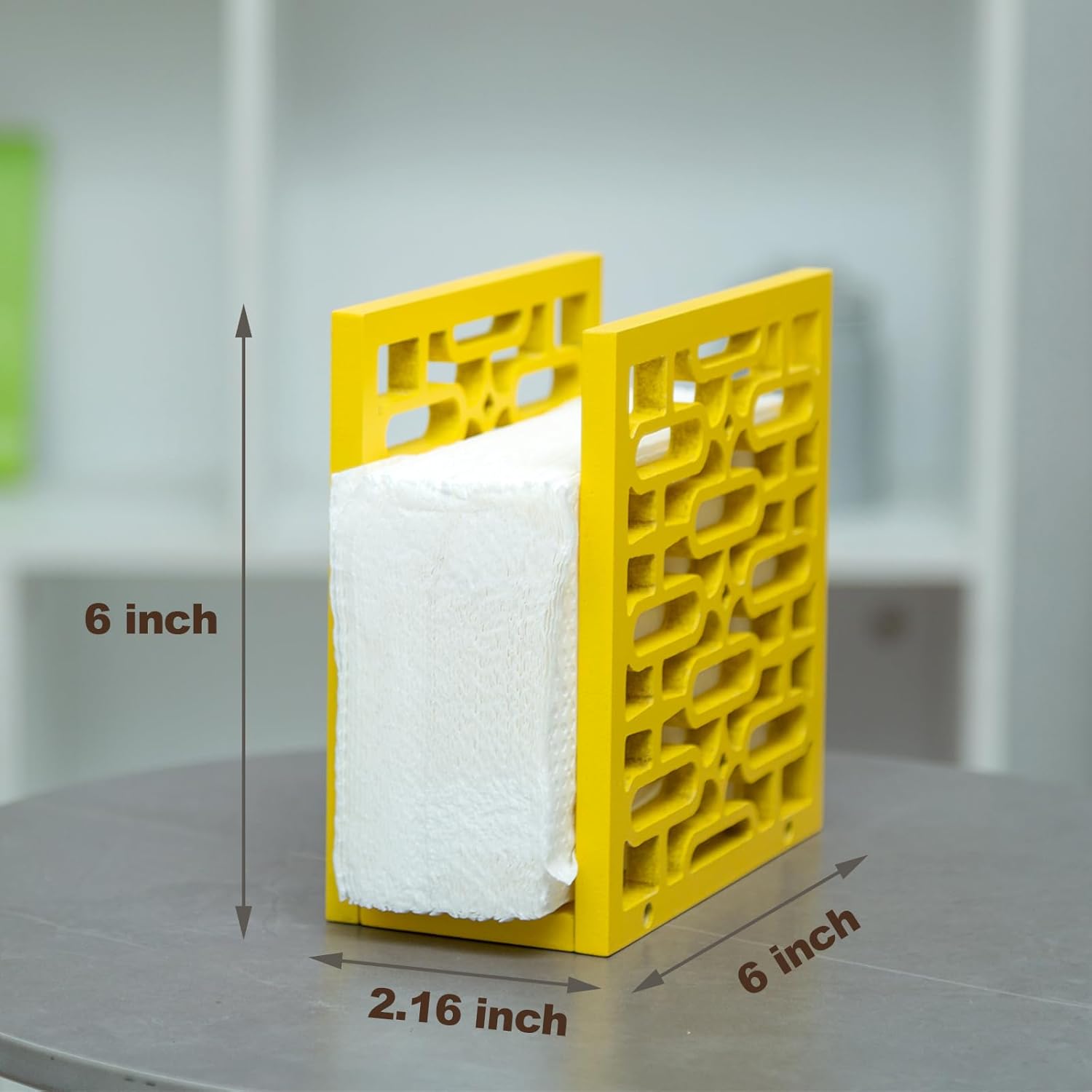 Mid-Century Star Napkin Holder - Retro Atomic Design