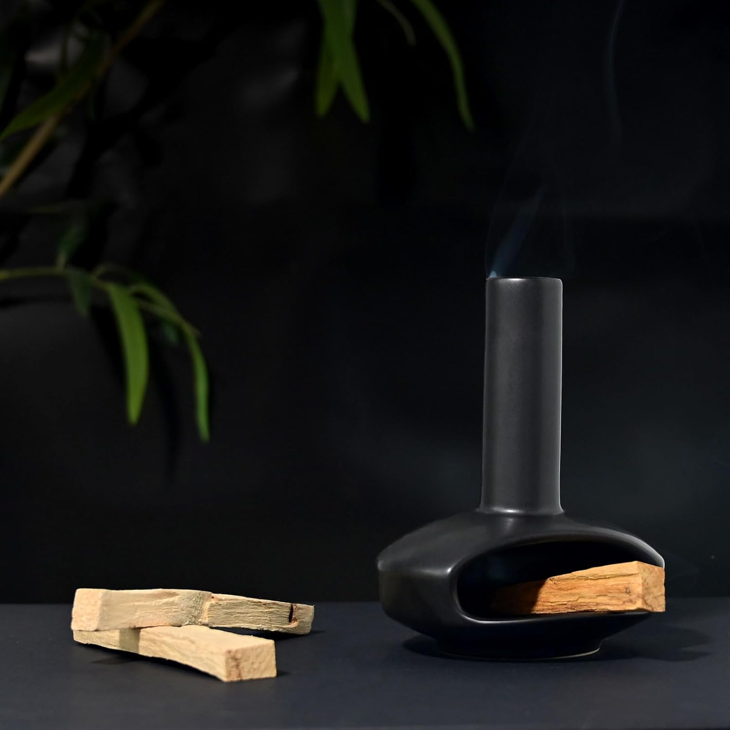 Ceramic Palo Santo Burner - Mini Hearth-MOUGIGI