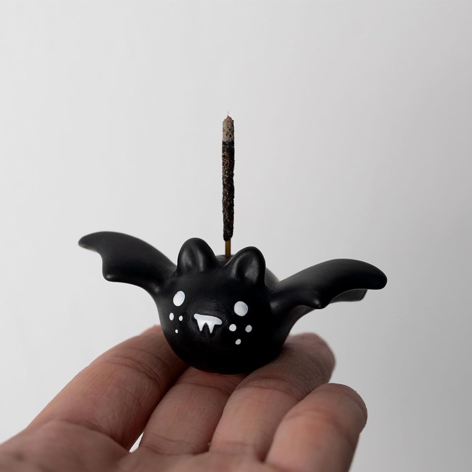 Ceramic Bat Incense Holders (2-Pack) - Halloween Home Decor-MOUGIGI