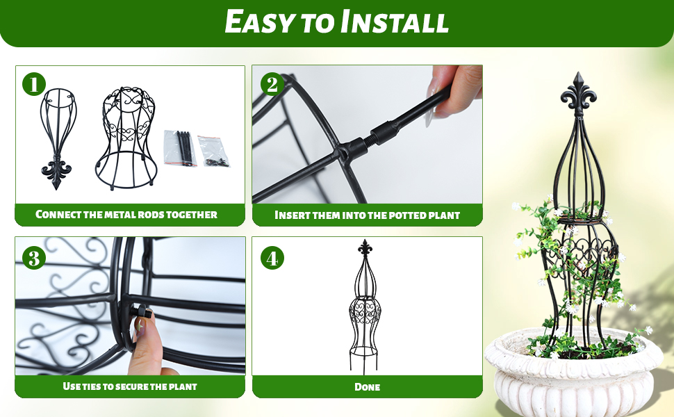 Garden Obelisk Trellis