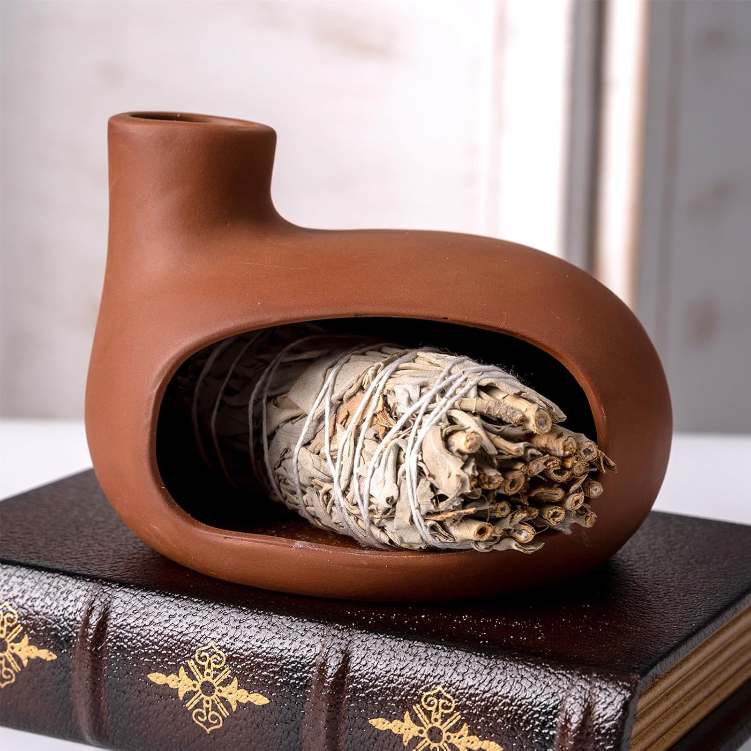 Classic Palo Santo & Sage Burner-MOUGIGI