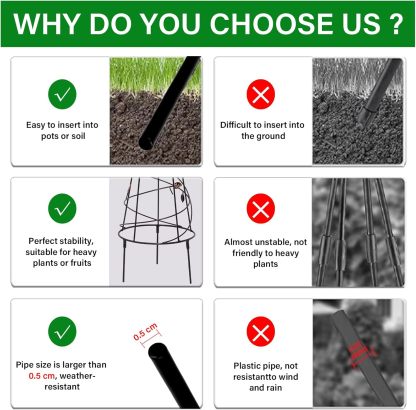 40.5in Metal Garden Obelisk with Bird & Leaf Decor-MOUGIGI