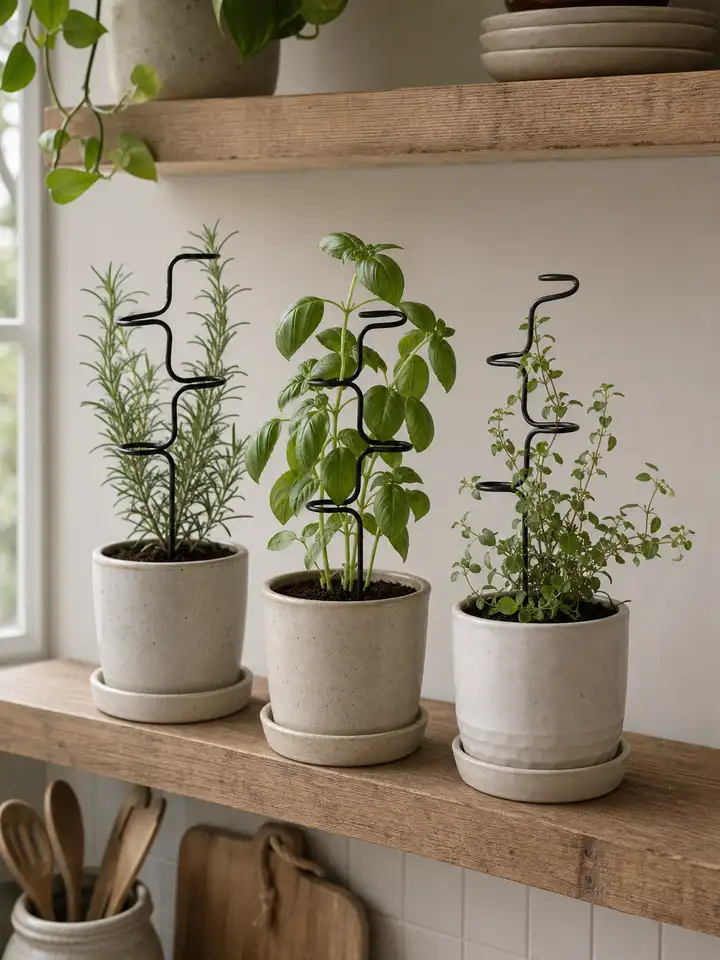 3-Piece Indoor Plant Support Stakes styling idea 4