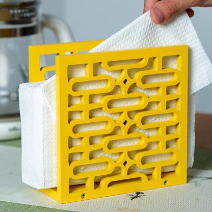 Mid-Century Star Napkin Holder - Retro Atomic Design