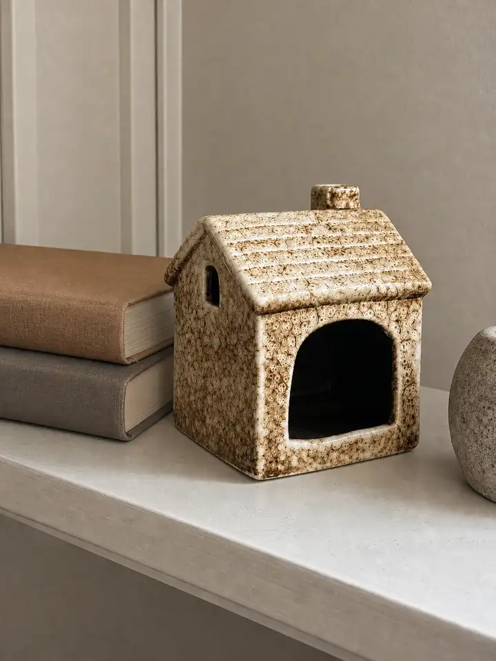 Ceramic House Palo Santo Holder styling idea 1