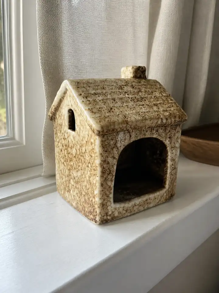Ceramic House Palo Santo Holder styling idea 3