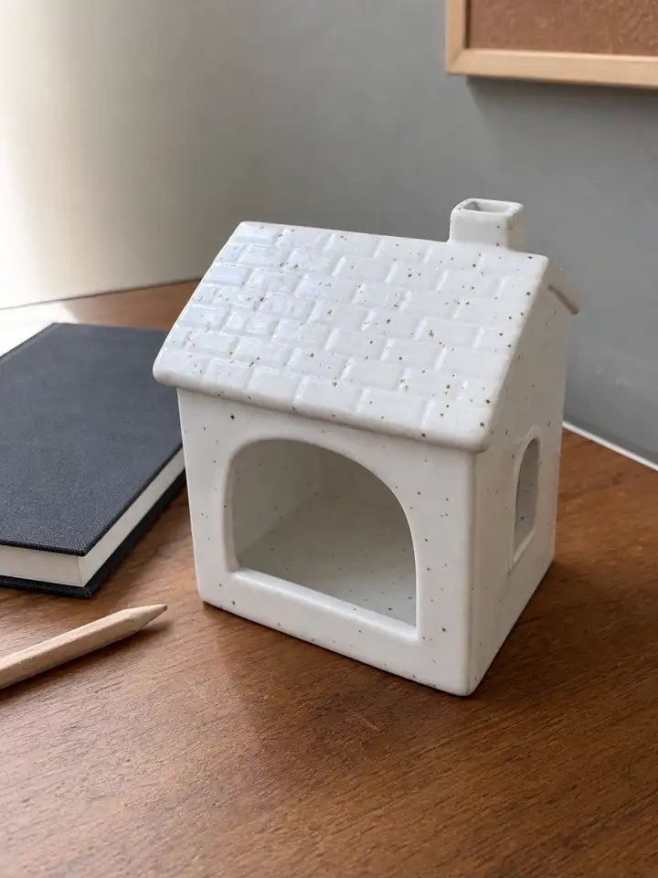 Ceramic House Palo Santo Holder styling idea 4