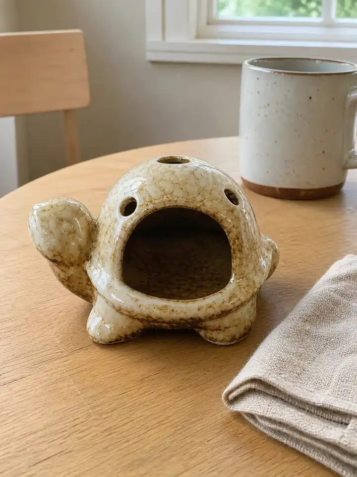 Ceramic Turtle Palo Santo Holder styling idea 1