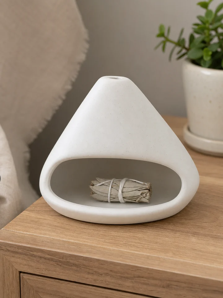 Ceramic Zongzi Palo Santo Holder | Four Colors styling idea 6